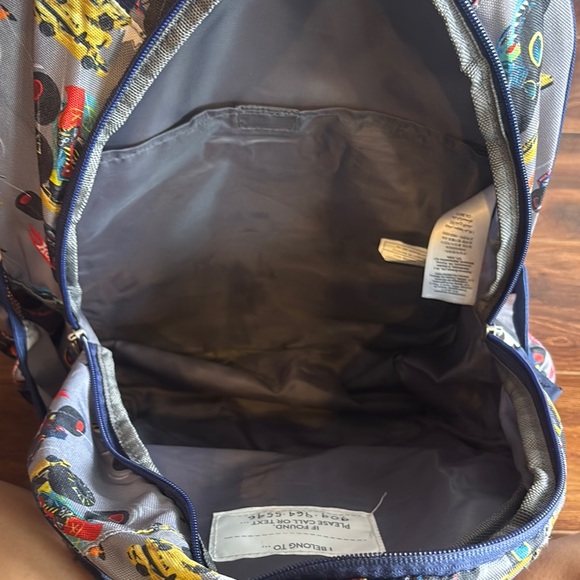 Pottery Barn Kids Monster Truck Large Backpack and Lunchbox Set - Picture 7 of 13